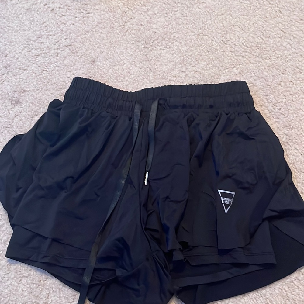 Running Sports skirt shorts, size small, true to size, good condition
